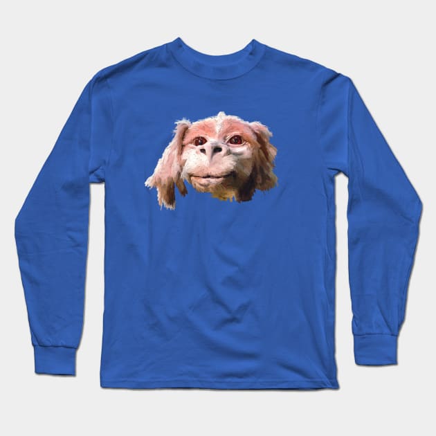 Falkor a Luck Dragon Long Sleeve T-Shirt by figue